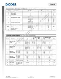 74LV32AT14-13 Datasheet Page 3