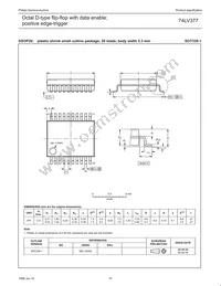 74LV377D Datasheet Page 10