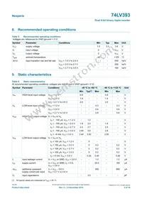 74LV393DB Datasheet Page 5