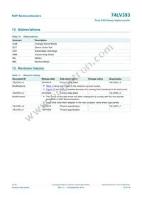 74LV393N Datasheet Page 15