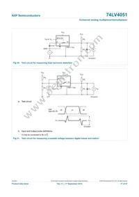 74LV4051N Datasheet Page 17