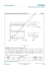 74LV4051N Datasheet Page 20