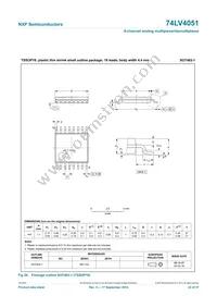 74LV4051N Datasheet Page 22