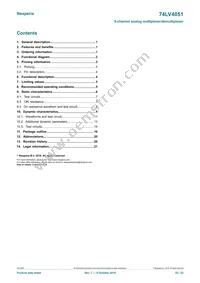 74LV4051PW/AUJ Datasheet Page 22