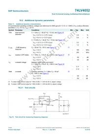 74LV4052N Datasheet Page 14