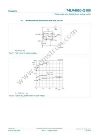 74LV4053BQ-Q100X Datasheet Page 10