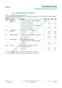 74LV4053BQ-Q100X Datasheet Page 15