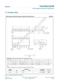 74LV4053BQ-Q100X Datasheet Page 19