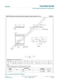 74LV4053BQ-Q100X Datasheet Page 20