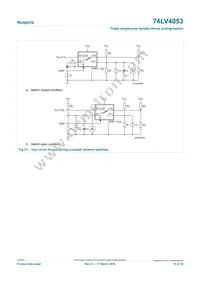 74LV4053DB Datasheet Page 18