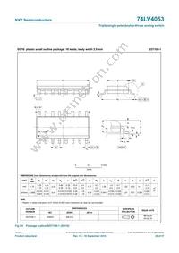 74LV4053N Datasheet Page 20