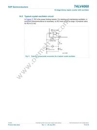 74LV4060N Datasheet Page 15