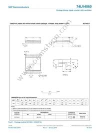 74LV4060N Datasheet Page 19