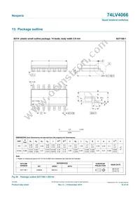 74LV4066DB Datasheet Page 16