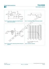 74LV4066N Datasheet Page 16