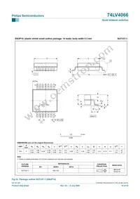 74LV4066N Datasheet Page 19