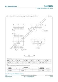 74LV4094N Datasheet Page 16