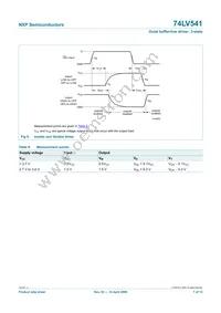 74LV541D Datasheet Page 7