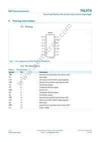74LV74N Datasheet Page 4