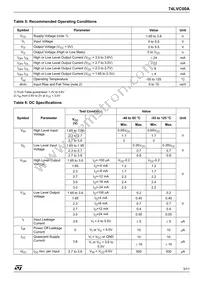 74LVC00AMTR Datasheet Page 3