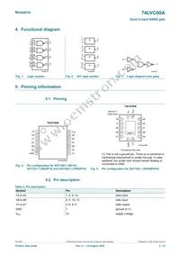 74LVC00APW/AUJ Datasheet Page 2