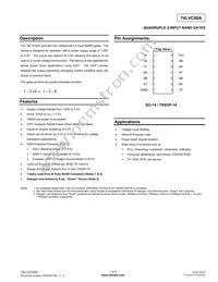 74LVC00AT14-13 Datasheet Cover