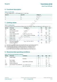 74LVC02AD-Q100J Datasheet Page 3