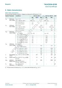 74LVC02AD-Q100J Datasheet Page 4
