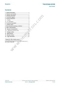 74LVC04ABQ-Q100X Datasheet Page 12