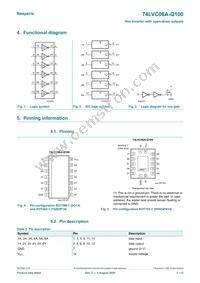 74LVC06ABQ-Q100X Datasheet Page 2