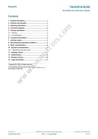 74LVC07ABQ-Q100X Datasheet Page 12