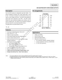 74LVC07AT14-13 Datasheet Cover