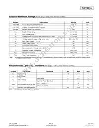 74LVC07AT14-13 Datasheet Page 3