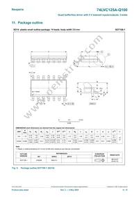 74LVC125AD-Q100J Datasheet Page 8