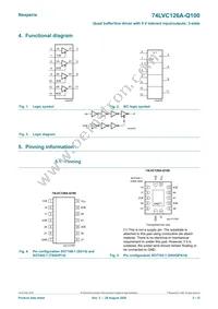 74LVC126AD-Q100J Datasheet Page 2