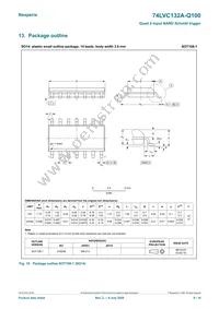 74LVC132ABQ-Q100X Datasheet Page 9
