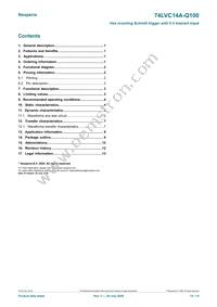 74LVC14AD-Q100J Datasheet Page 14