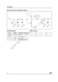 74LVC14AMTR Datasheet Page 2