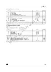 74LVC14AMTR Datasheet Page 3