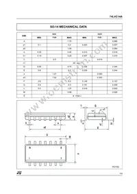 74LVC14AMTR Datasheet Page 7