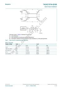74LVC157ADB-Q100J Datasheet Page 9