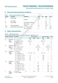 74LVC162245ADGG:51 Datasheet Page 7