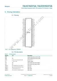 74LVC162373ADL Datasheet Page 4