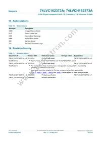 74LVC162373ADL Datasheet Page 15