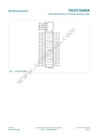 74LVC16240ADGG Datasheet Page 4