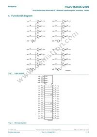 74LVC16240ADGG-Q1J Datasheet Page 2