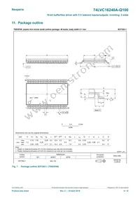 74LVC16240ADGG-Q1J Datasheet Page 9