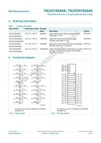 74LVC16244ABQ Datasheet Page 2