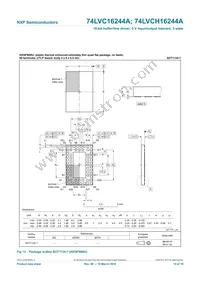 74LVC16244ABQ Datasheet Page 15