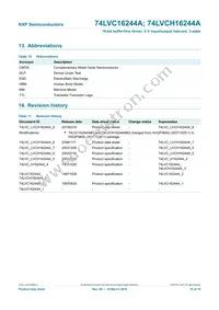 74LVC16244ABQ Datasheet Page 16